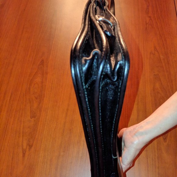 Italian Leather Shoulder Bag Unisex Brand New - Picture 6 of 12